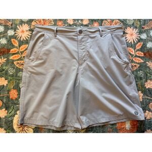 Free Fly Mens Nomad Shorts 36 Gray Performance Stretch Quick Dry RN 135482